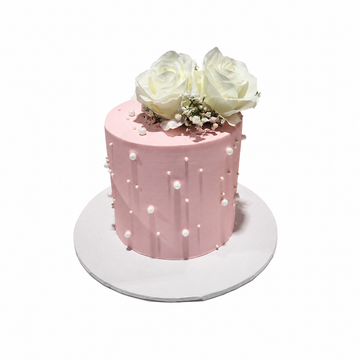 Blush Rose Pearl Cake #BRP0703