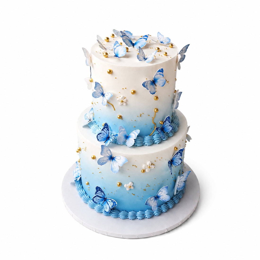 Gâteau papillon coloré #BC0803