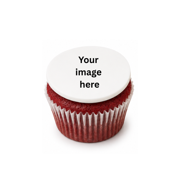 10 x Custom Edible Image Cupcakes