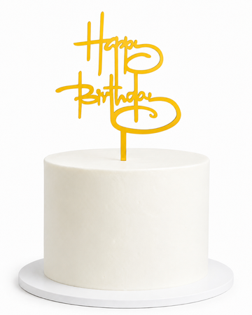Décoration de gâteau Joyeux Anniversaire