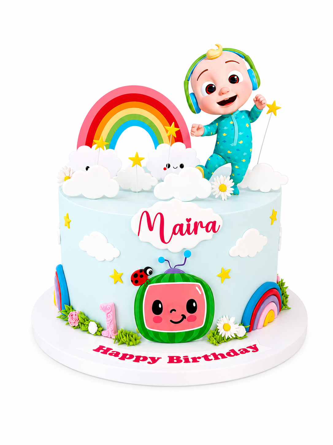 Gâteau d'anniversaire Cocomelon - #PT21