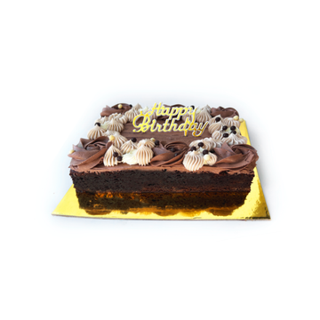 BROWNIE Birthday CAKE