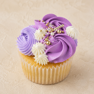 6 cupcakes de luxe à la lavande