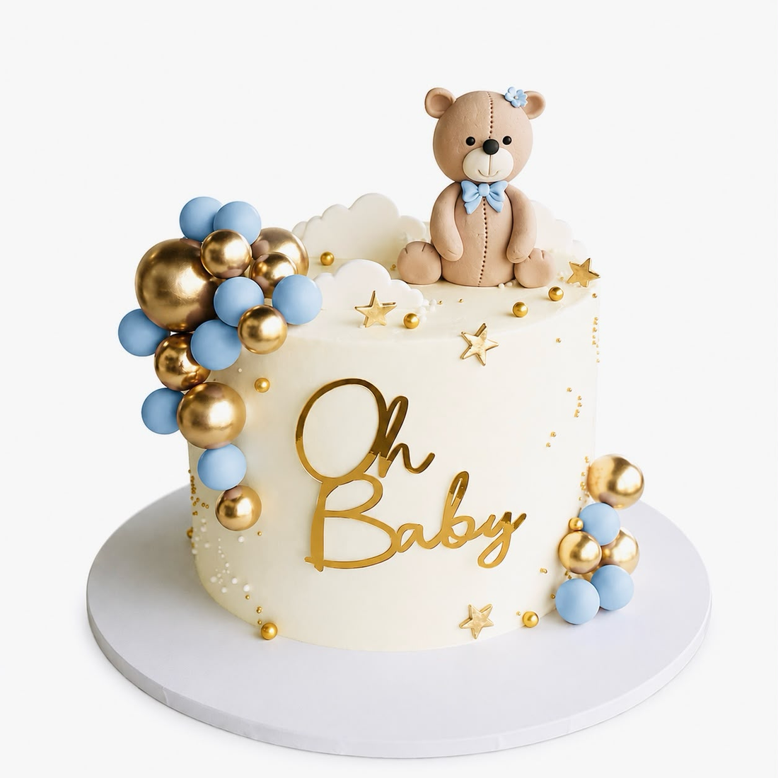 Gâteau bébé ours en peluche - #PT28