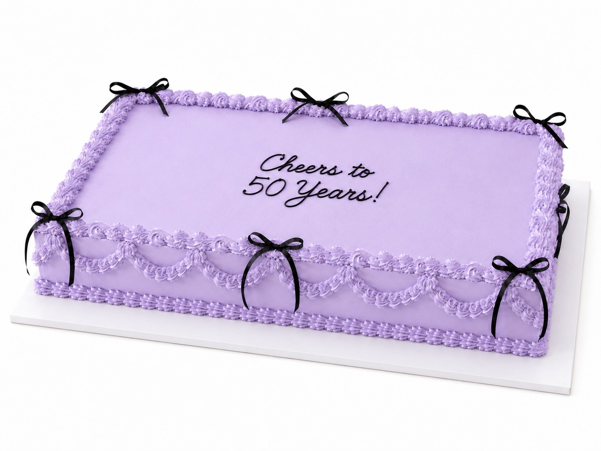 Vintage Slab Cake 16" -  #VS12