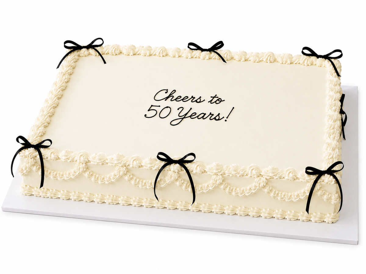 Vintage Slab Cake 16" -  #VS12