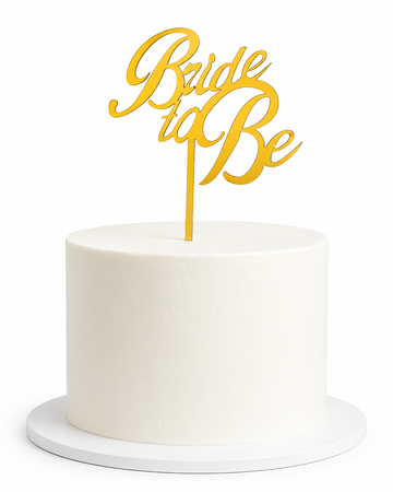 Bride to Be Cake Topper