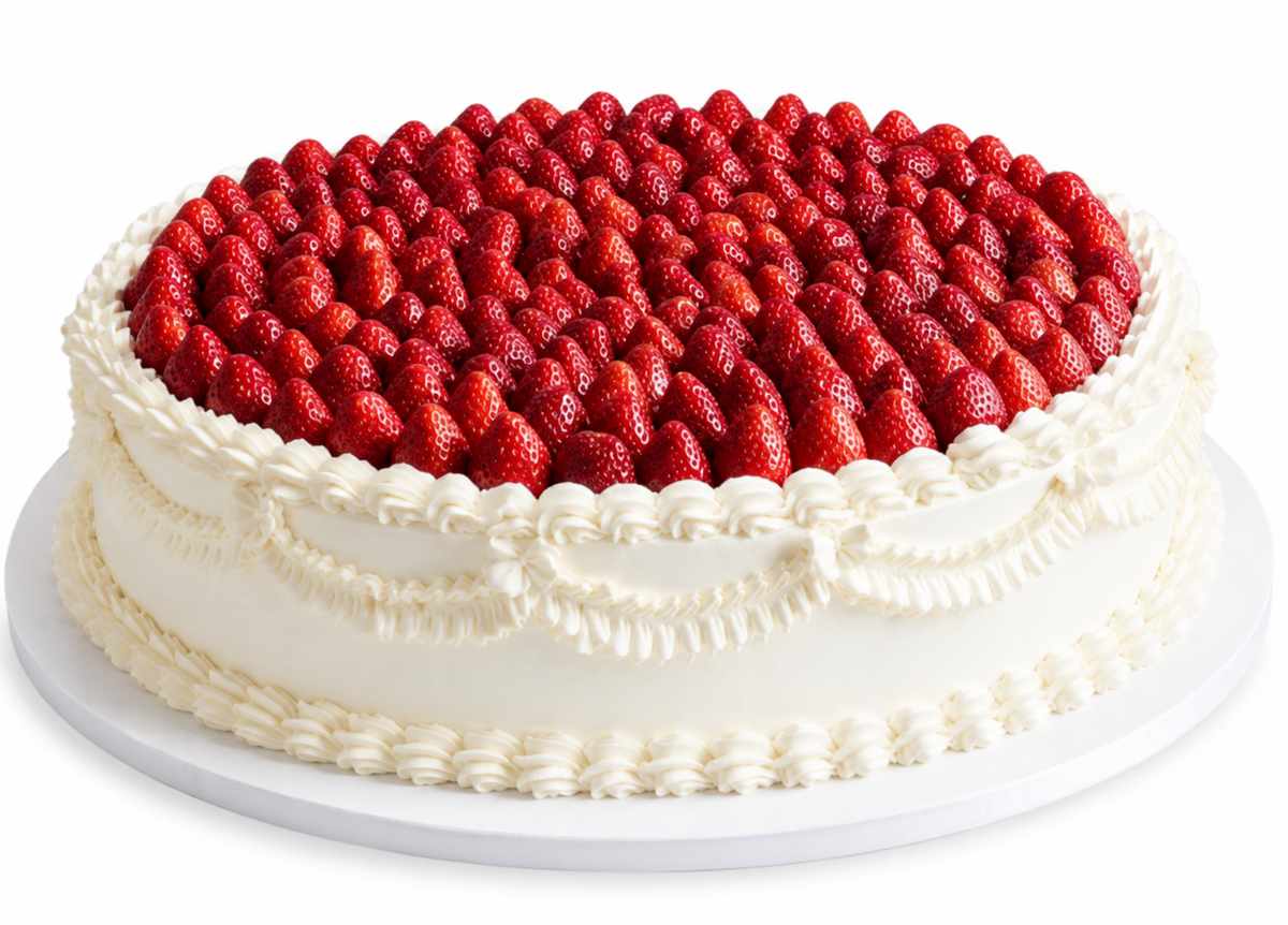 Vintage Strawberry Cake #VS0712