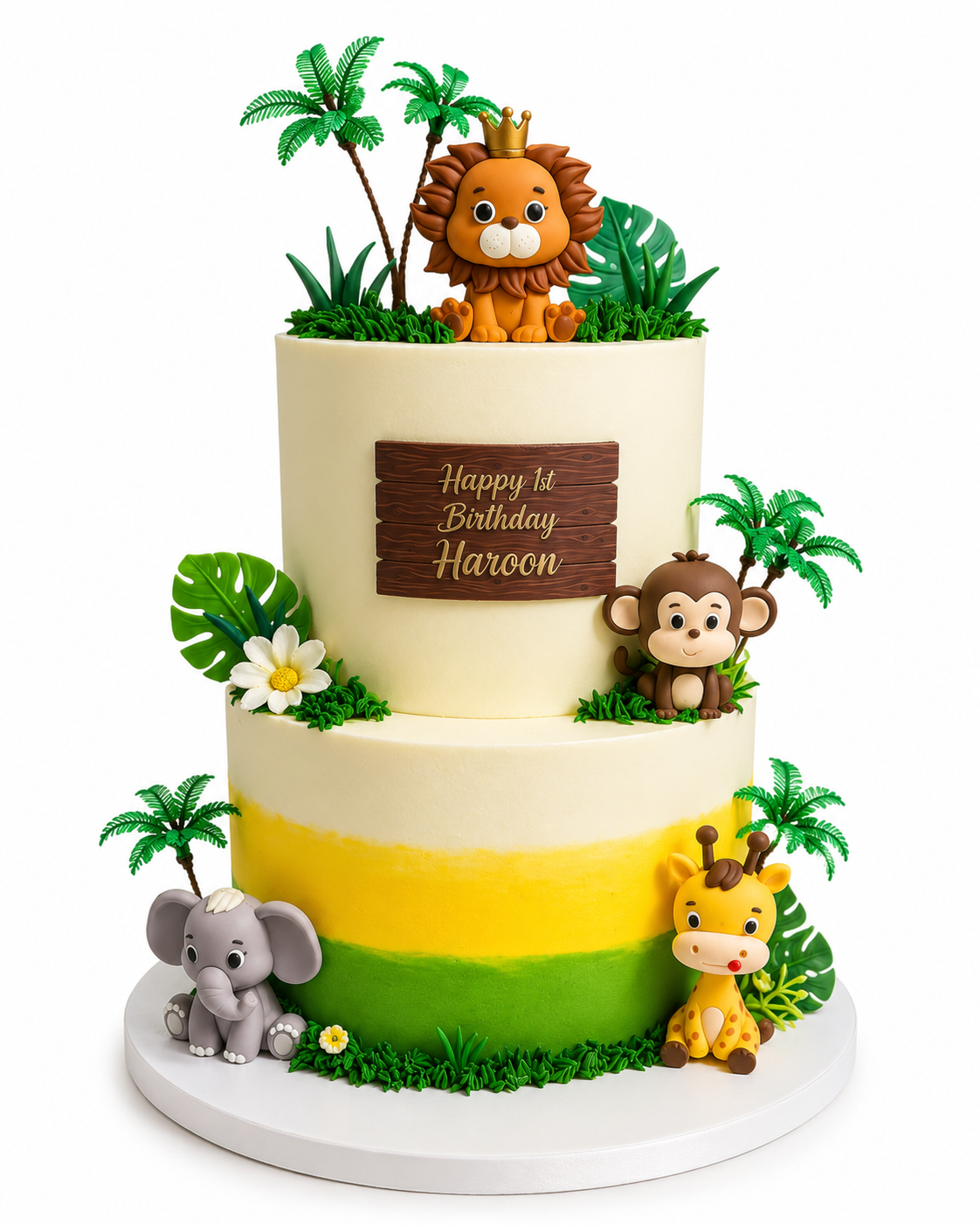 Gâteau Amis de la Jungle - #PT33