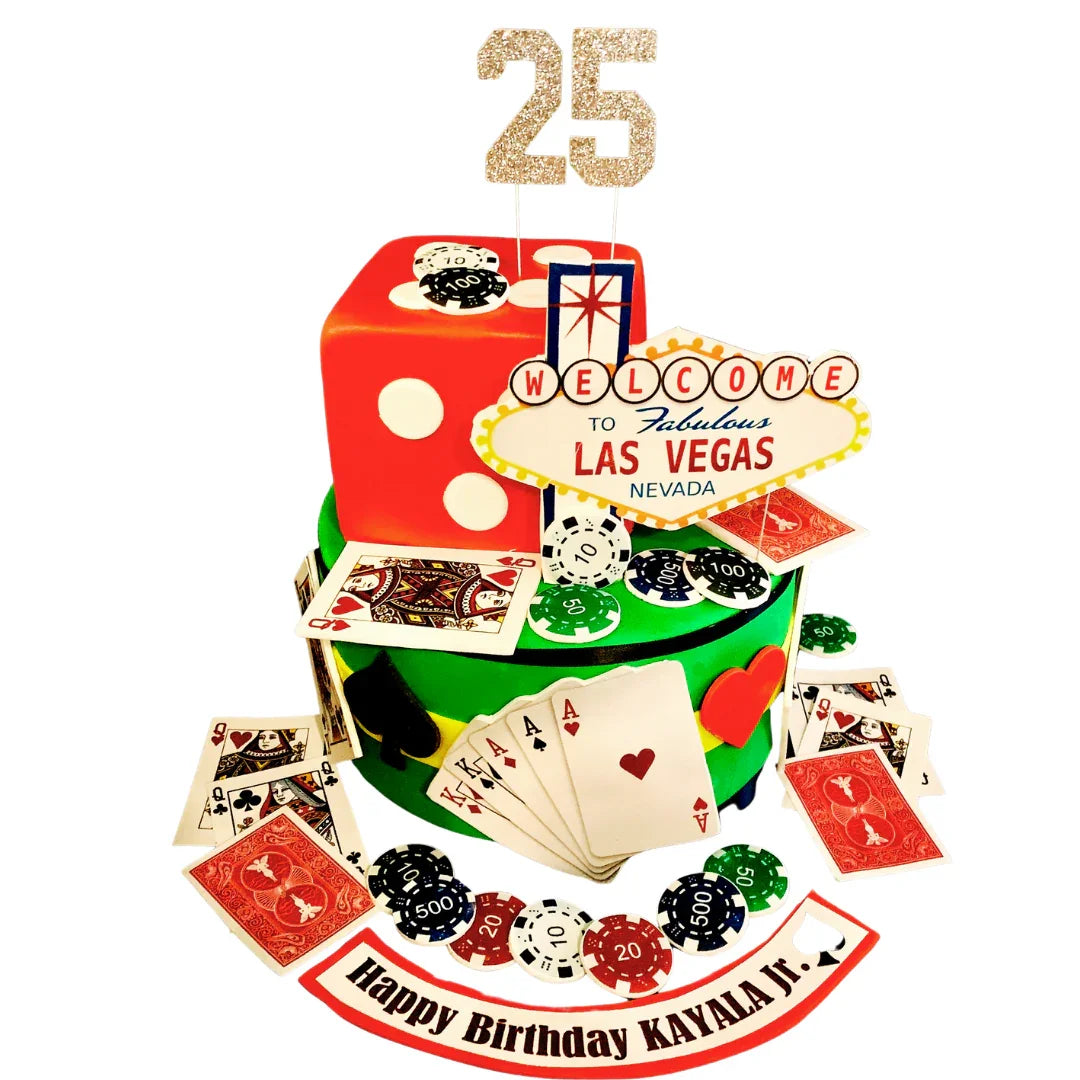 LAS VEGAS CASINO CAKE - Petit Delights