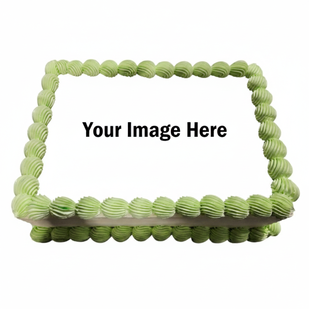 Custom Rectangle Image Cake -  #PT80
