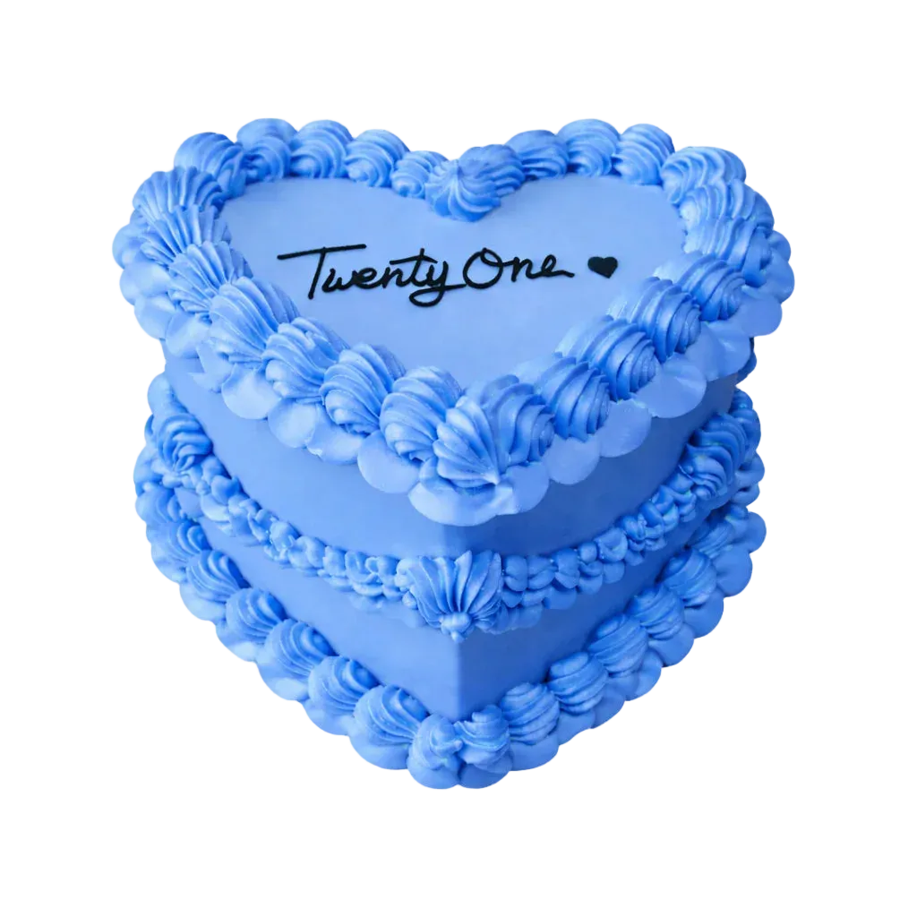 HEART VINTAGE CAKE (Custom).
