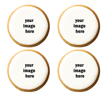 10 x Custom Edible Image Cookies