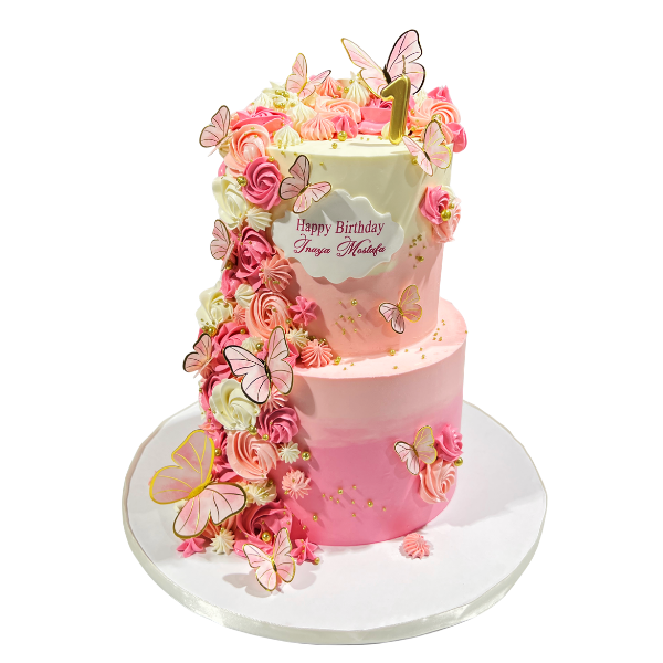 Floral Butterfly Tier #PT127