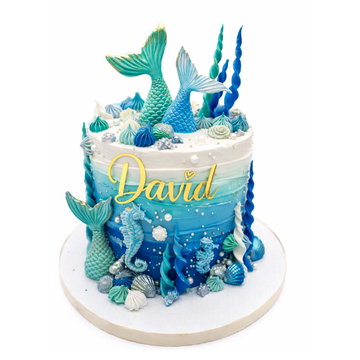 Blue Mermaid Fantasy #PT184B