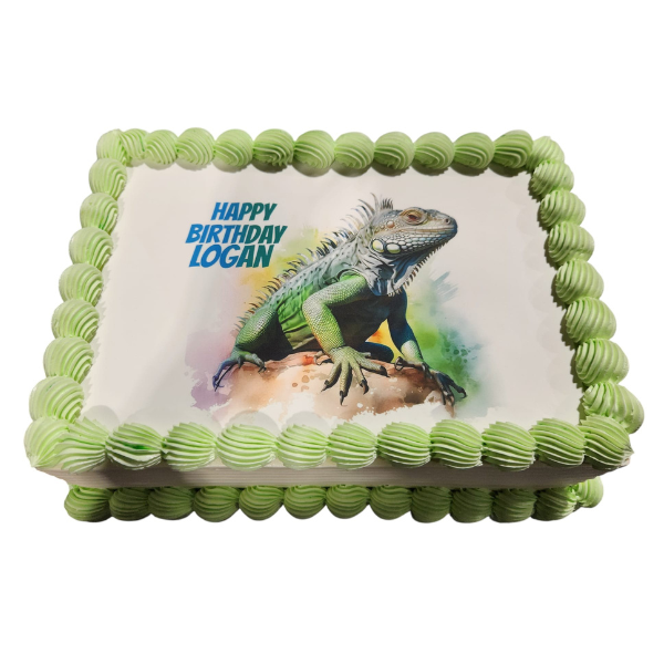 Custom Rectangle Image Cake -  #PT80