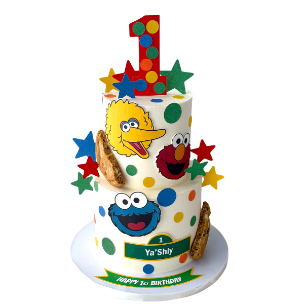 Sesame Street Two-Tier #PT203
