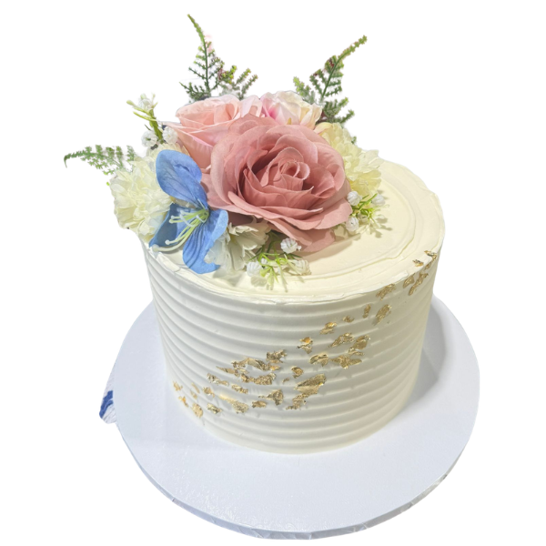 Texture Florale Effet Feuille d'Or #PT209