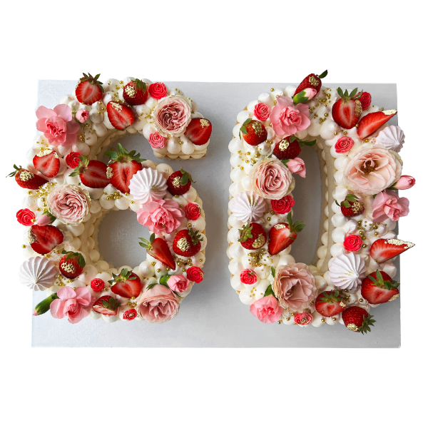 CUSTOM NUMBER CAKE (12" x 16") - #PT88