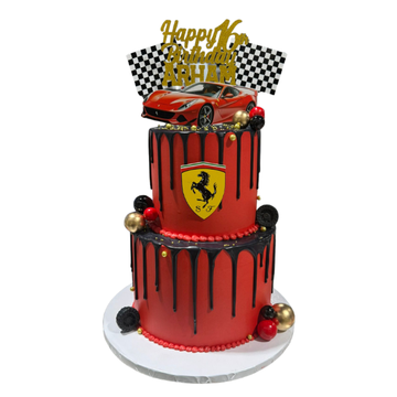 Red Racing Car #RC0724
