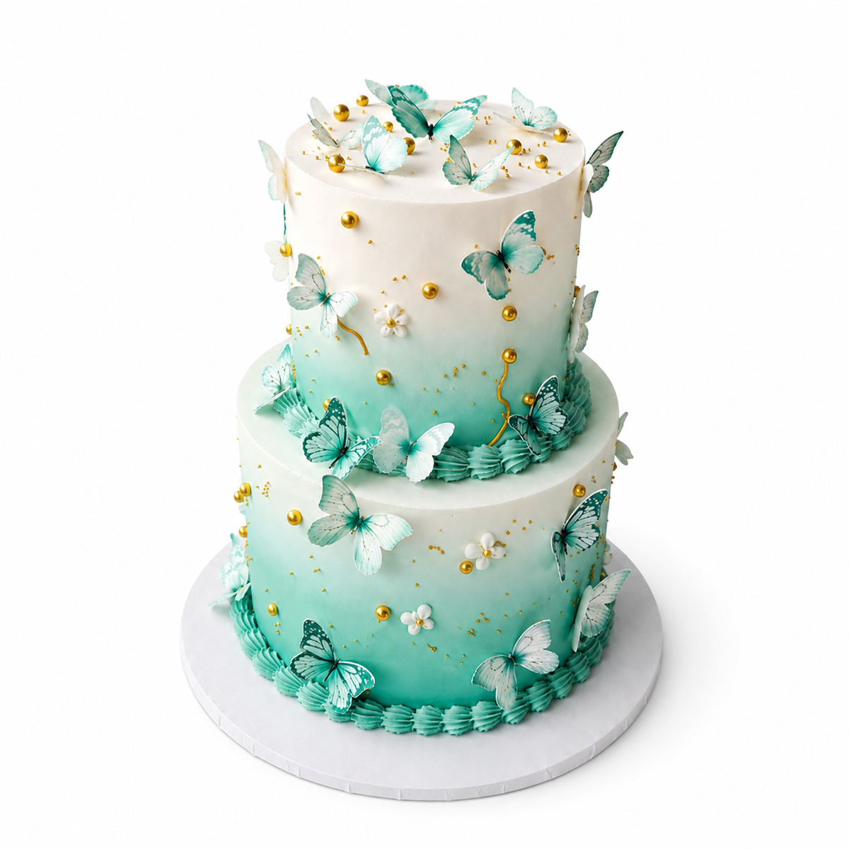 Gâteau papillon coloré #BC0803